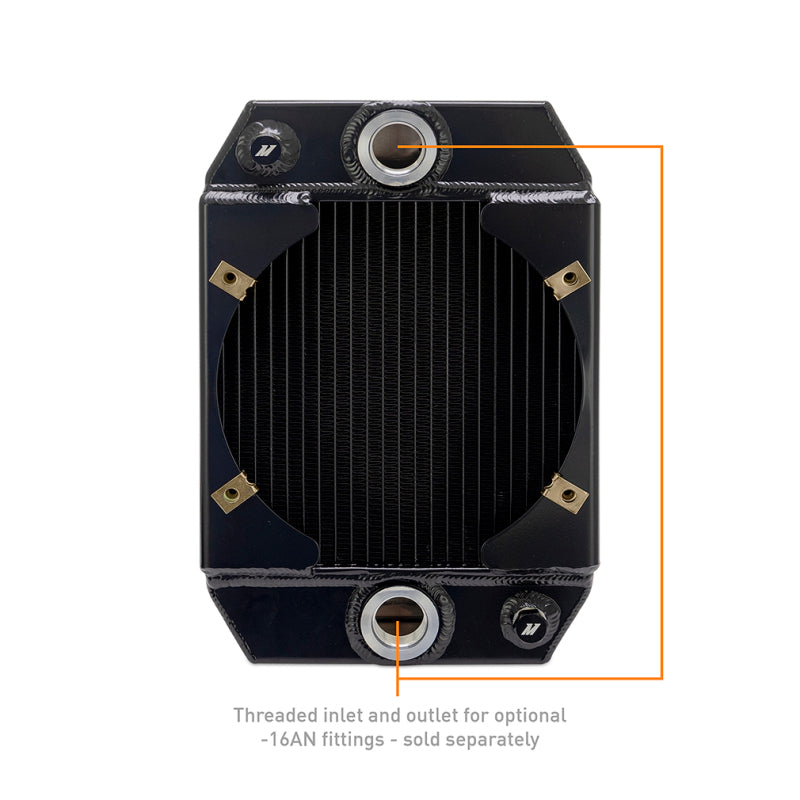 Mishimoto Universal Drag Race Performance Aluminum Radiator - Black Mishimoto Radiators AXOPROS