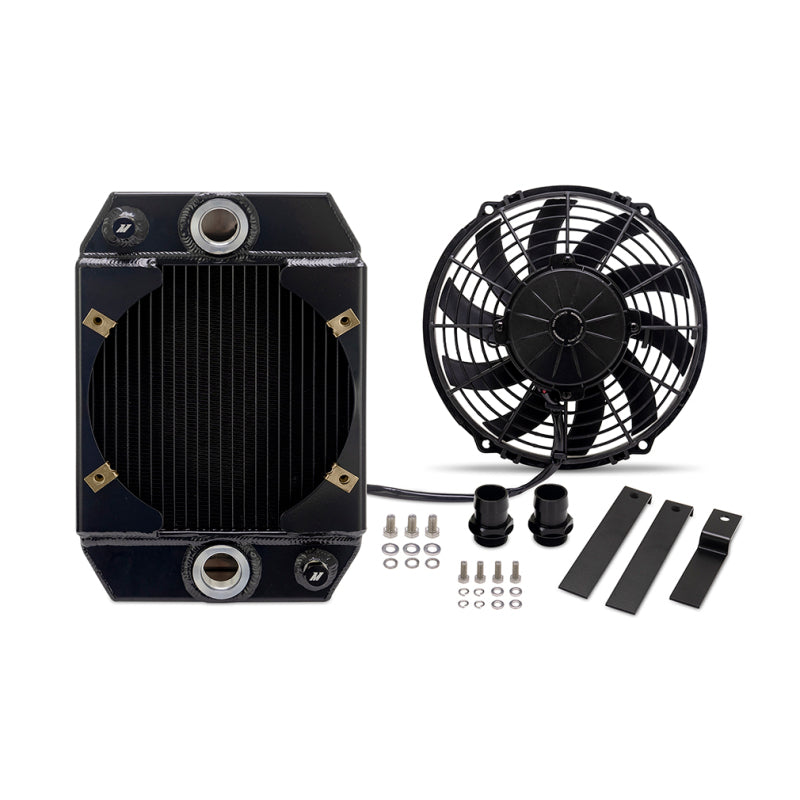 Mishimoto Universal Drag Race Performance Aluminum Radiator - Black Mishimoto Radiators AXOPROS