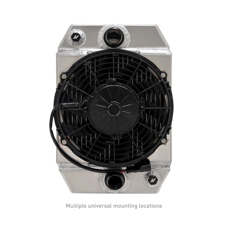 Mishimoto Universal Drag Race Performance Aluminum Radiator - Natural Mishimoto Radiators AXOPROS