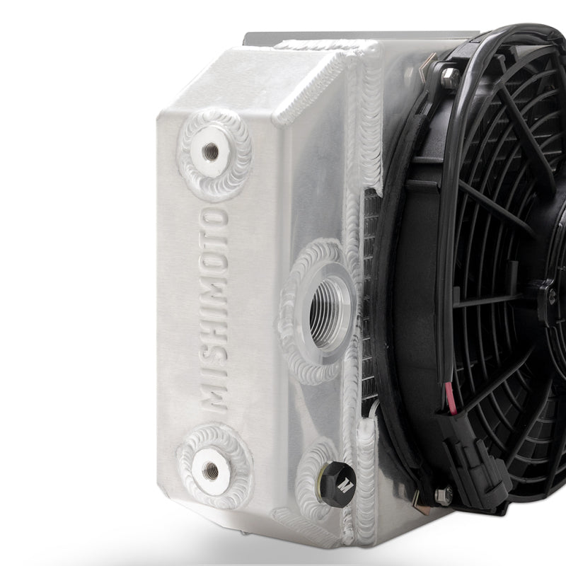 Mishimoto Universal Drag Race Performance Aluminum Radiator - Natural Mishimoto Radiators AXOPROS
