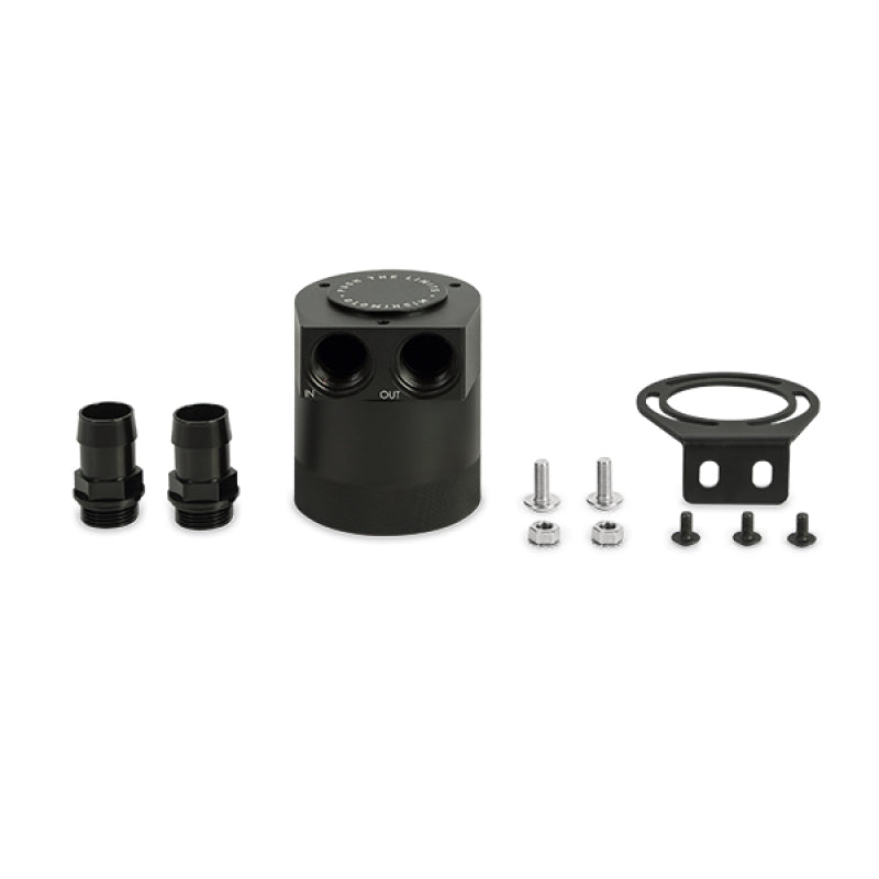 Mishimoto Universal High Flow Baffled Oil Catch Can - Kit Mishimoto Oil Catch Cans AXOPROS