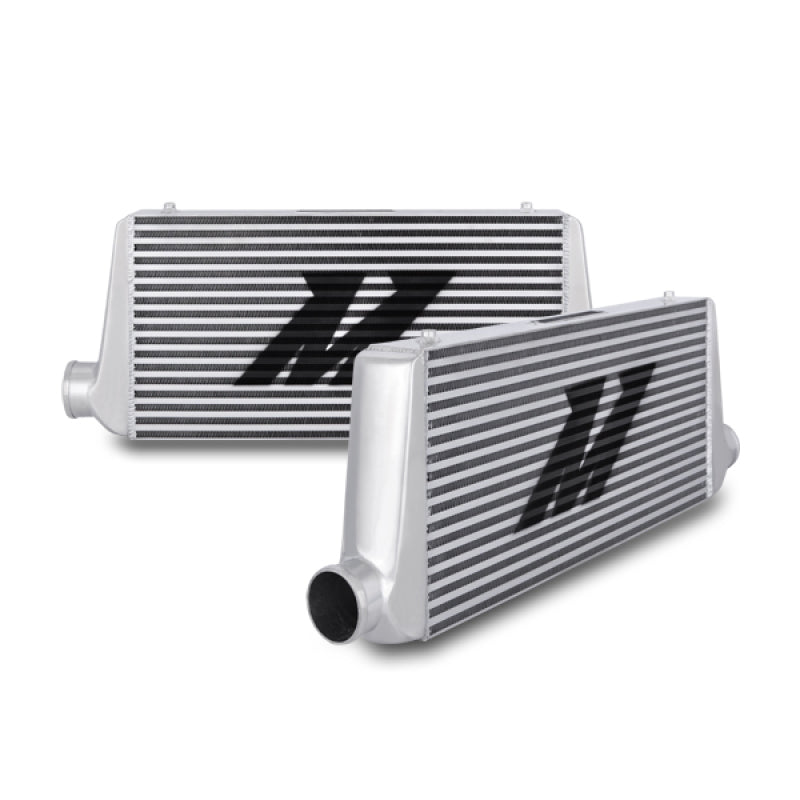 Mishimoto Universal Silver R Line Intercooler Overall Size: 31x12x4 Core Size: 24x12x4 Inlet / Outle Mishimoto Intercoolers  AXOPROS