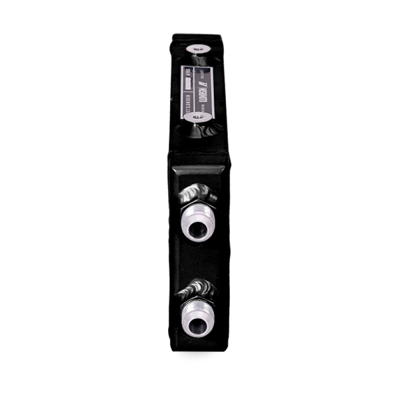 Mishimoto Universal Small Bar and Plate Dual Pass Black Oil Cooler Mishimoto Oil Coolers  AXOPROS