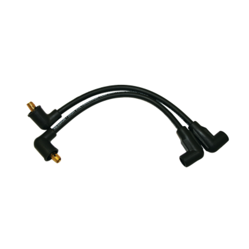 Moroso 82-99 Harley-Davidson FXR Spiral Core Wire Set - Black Moroso Spark Plug Wire Sets AXOPROS