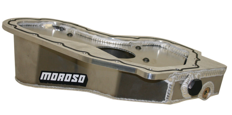 Moroso Lotus/Toyota 2GR-FE/Z Road Race Baffled Wet Sump 6.25qt Stock Depth Aluminum Oil Pan Moroso Oil Pans AXOPROS