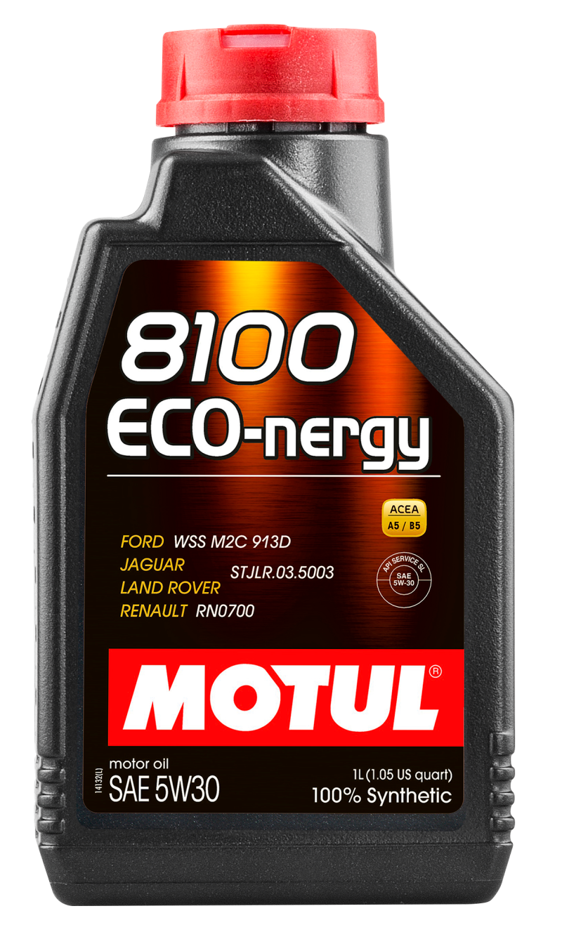 Motul 1L Synthetic Engine Oil 8100 5W30 ECO-NERGY - Ford 913C Motul Motor Oils AXOPROS