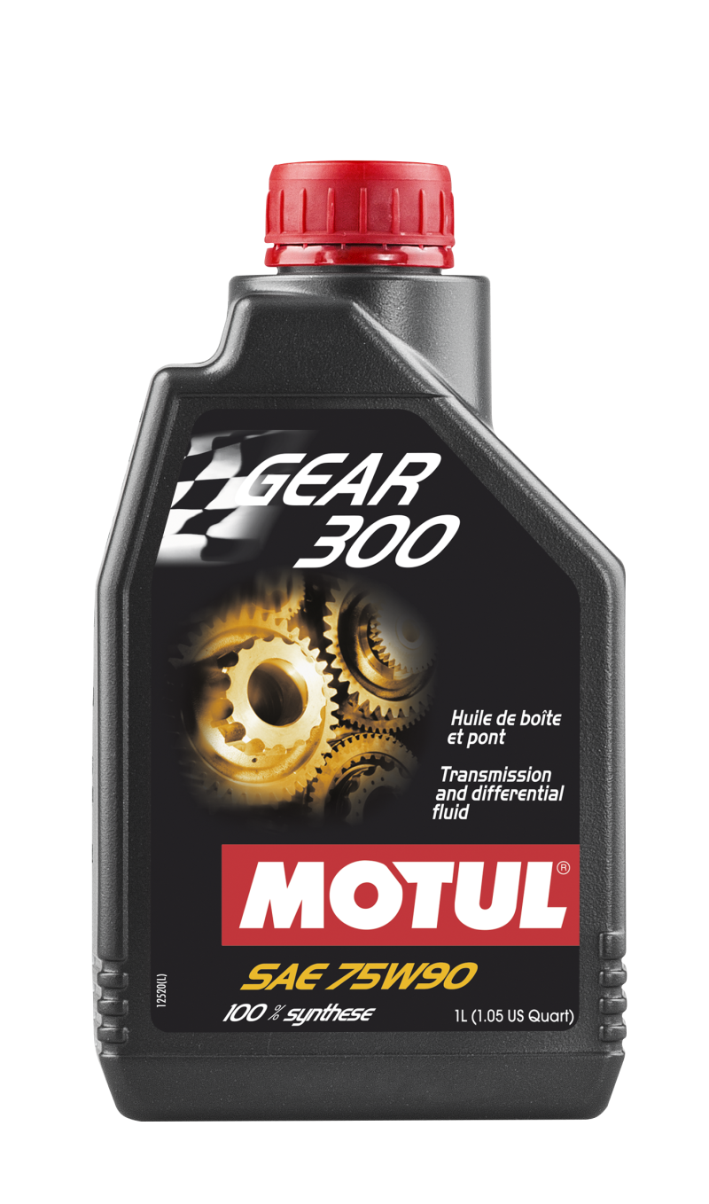 Motul 1L Transmission GEAR 300 75W90 - Synthetic Ester Motul Gear Oils AXOPROS