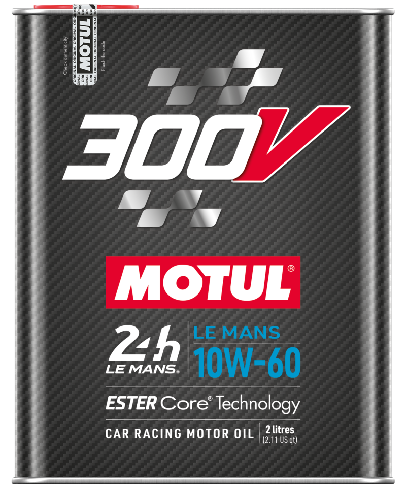 Motul 2L Synthetic-ester Racing Oil 300V Le Mans 10W60 10x2L Motul Motor Oils AXOPROS