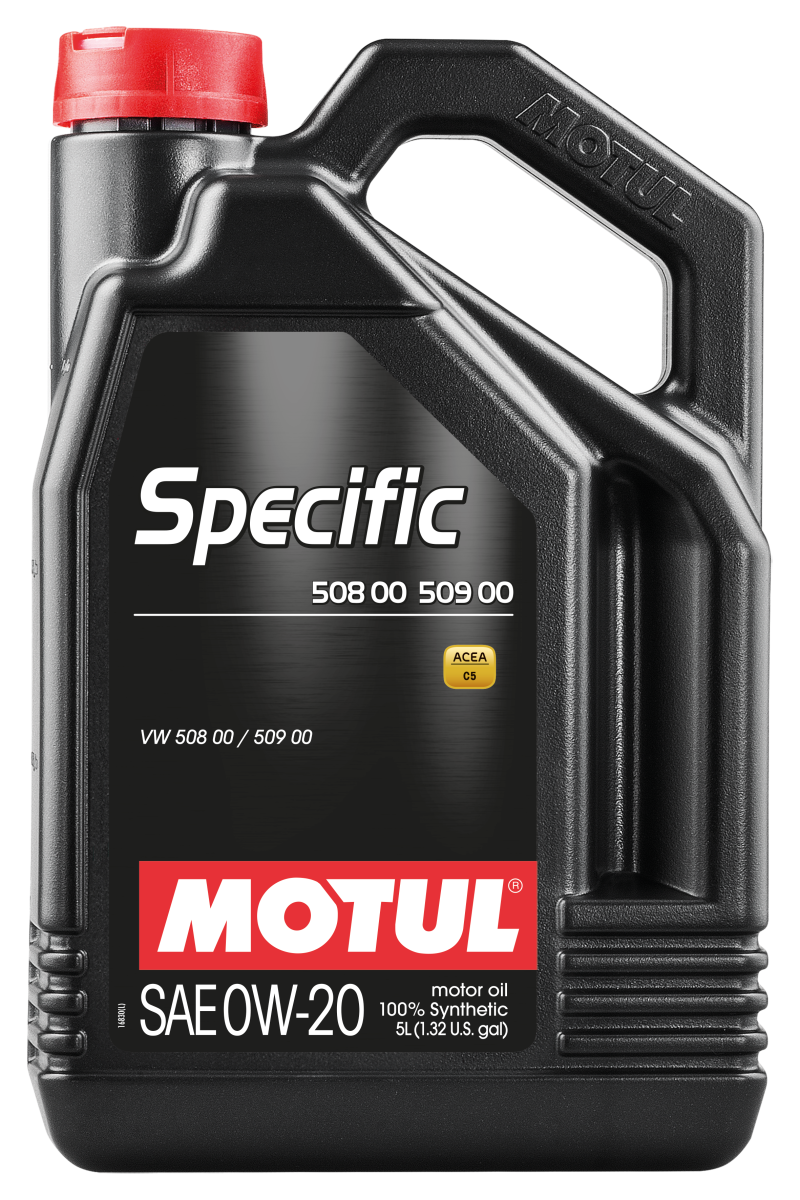 Motul 5L Specific 508 0W20 Oil - Acea A1/B1 / VW 508.00/509.00 / Porsche C20 Motul Motor Oils AXOPROS