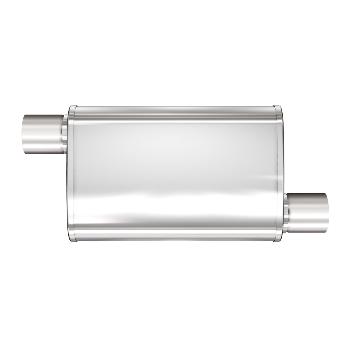 Multi-Chamber Performance Muffler; 2.5in. Offset/Offset; 4x18x9 Body MagnaFlow Exhaust Products Exhaust Muffler AXOPROS