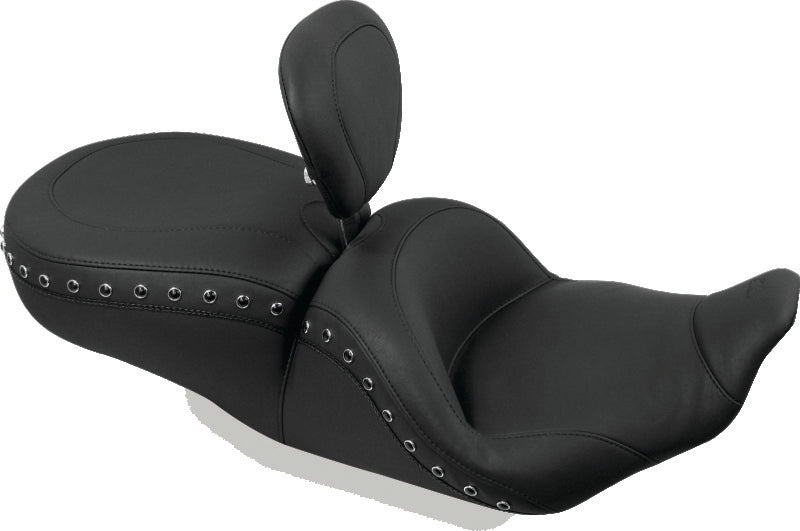 Mustang 15-23 Kawasaki Vulcan S Solo Seat Diamond Stitch - Black Mustang Motorcycle Solo Motorcycle Seats AXOPROS