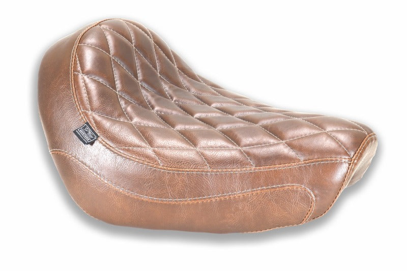 Mustang 17-25 Honda Rebel 300 and 500 Tripper Solo Driver Distressed Brown w/ Diamond Mustang Motorcycle Solo Motorcycle Seats AXOPROS