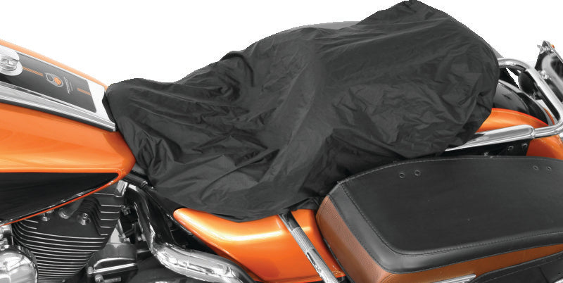 Mustang Harley Rain Covers Standard - Black Mustang Motorcycle Seat Covers  AXOPROS