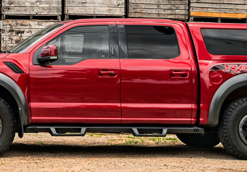 N-Fab EPYX 2019 Dodge RAM 2500/3500 Crew Cab All Beds Gas/Diesel - Cab Length - Tex. Black N-Fab Side Steps AXOPROS