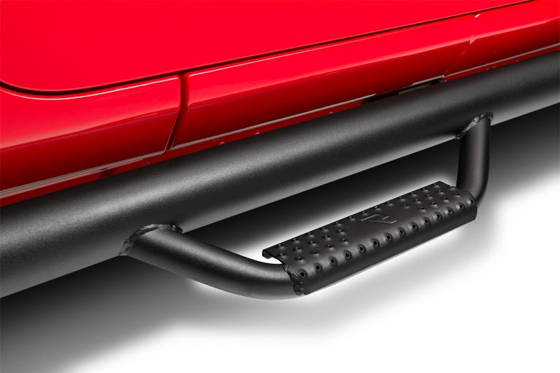 N-Fab Nerf Step 2018 Jeep Wrangler JL 2 Door - Tex. Black - W2W - 3in N-Fab Side Steps AXOPROS