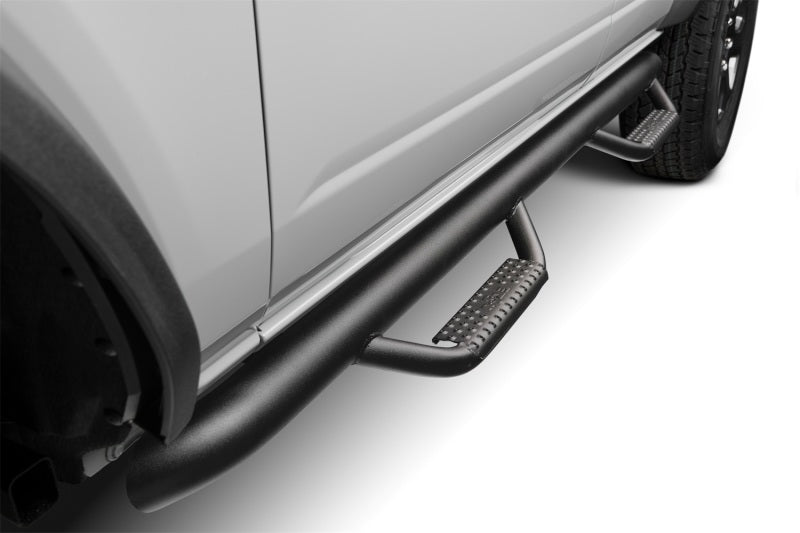 N-Fab Nerf Step 2021 Ford Bronco (4 Door) - Tex. Black - SRW - 3in N-Fab Side Steps AXOPROS
