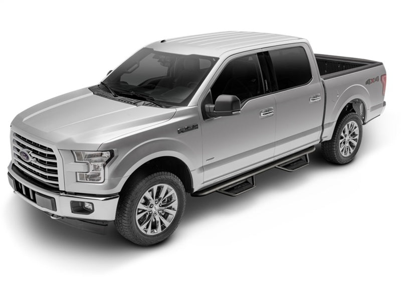 N-Fab Podium LG 15-17 Ford F-150 SuperCrew - Tex. Black - 3in N-Fab Side Steps AXOPROS