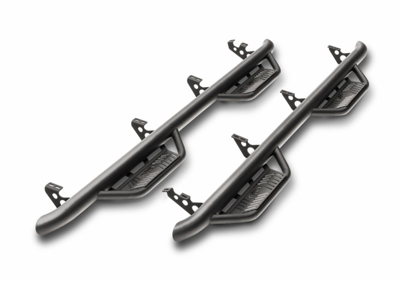 N-Fab Podium LG 15-17 Ford F-150 SuperCrew - Tex. Black - 3in N-Fab Side Steps AXOPROS