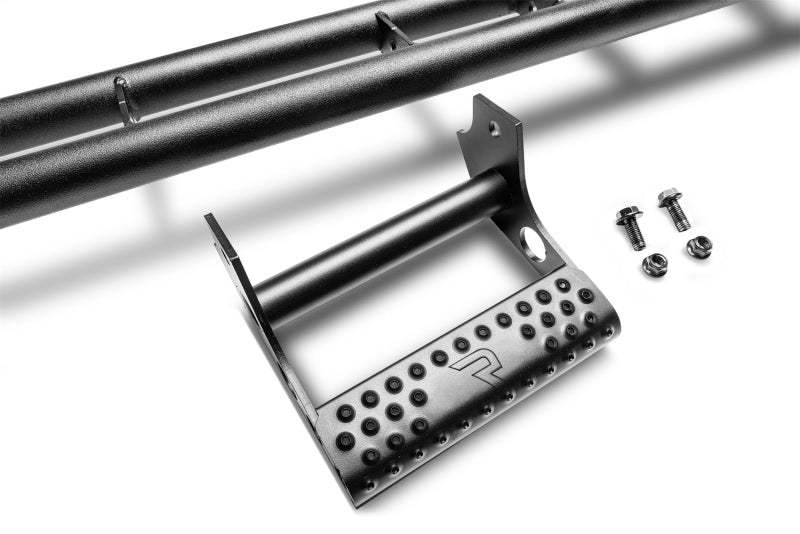 N-Fab RKR Rails 15-17 GMC - Chevy Canyon/Colorado Crew Cab - Tex. Black - 1.75in N-Fab Body Armor & Rock Rails  AXOPROS