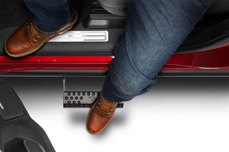 N-Fab RKR Step System 2019 Chevy/GMC 1500 Crew Cab - Cab Length - Tex. Black - 1.75in N-Fab Body Armor & Rock Rails  AXOPROS