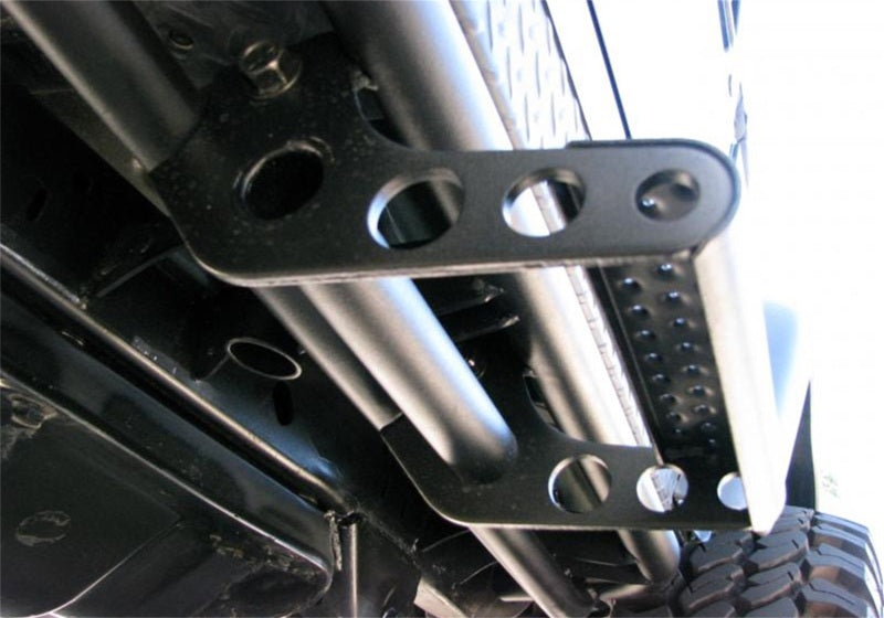 N-Fab RKR Universal Detachable Step - Pair - Tex. Black N-Fab Body Armor & Rock Rails  AXOPROS