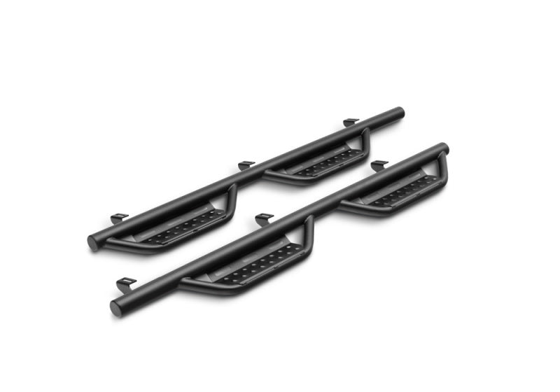 N-Fab RS Nerf Step 19-20 Chevy 1500 (Next Gen) / 20-21 Chevy 2500/3500 CC - Cab Length - Tex. Black N-Fab Side Steps AXOPROS