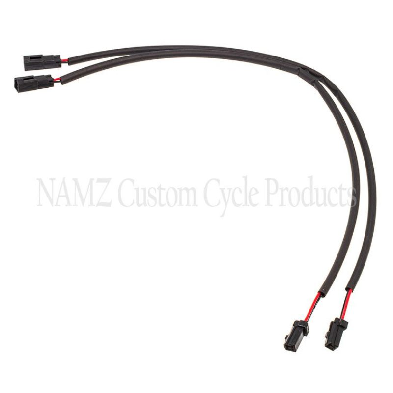 NAMZ 08-23 HD Models w/Heated Grips Plug-N-Play Heated Grip Extensions 18in. NAMZ Wiring Harnesses AXOPROS