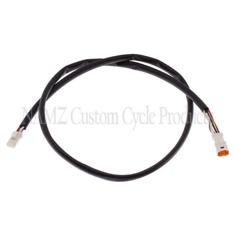 NAMZ 22-23 V-Twin FXLRST Models Plug-N-Play Speedometer/Tachometer Xtension Harness 32in. NAMZ Wiring Harnesses AXOPROS