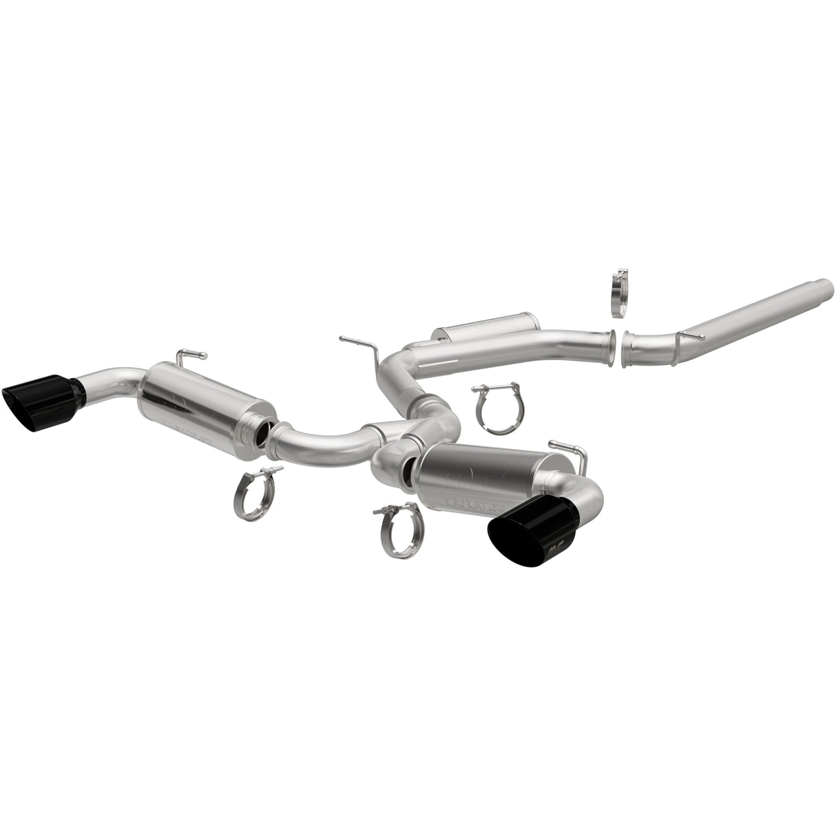 NEO Series Black Chrome Tips Cat-Back System MagnaFlow Exhaust Products Exhaust System Kit AXOPROS