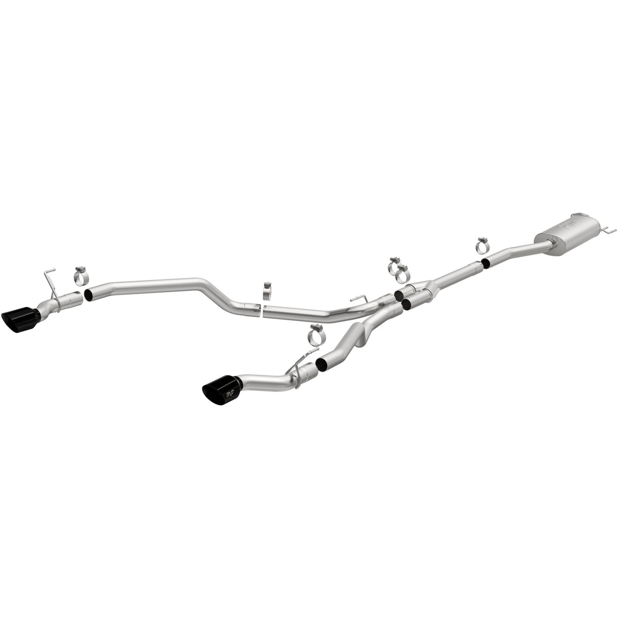 NEO Series Black Chrome Tips Cat-Back System MagnaFlow Exhaust Products Exhaust System Kit AXOPROS