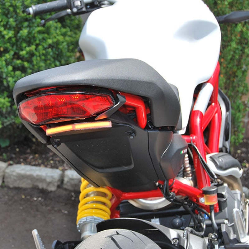 New Rage Cycles 17+ Ducati Monster 797/1200/Anniversario Fender Eliminator Kit New Rage Cycles Lights Corner AXOPROS