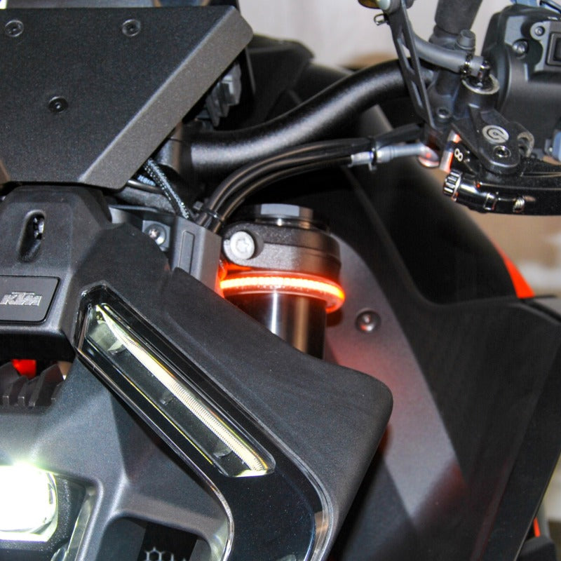 New Rage Cycles 24+ KTM 1390 Super Duke Front Turn Signals New Rage Cycles Lights Corner AXOPROS