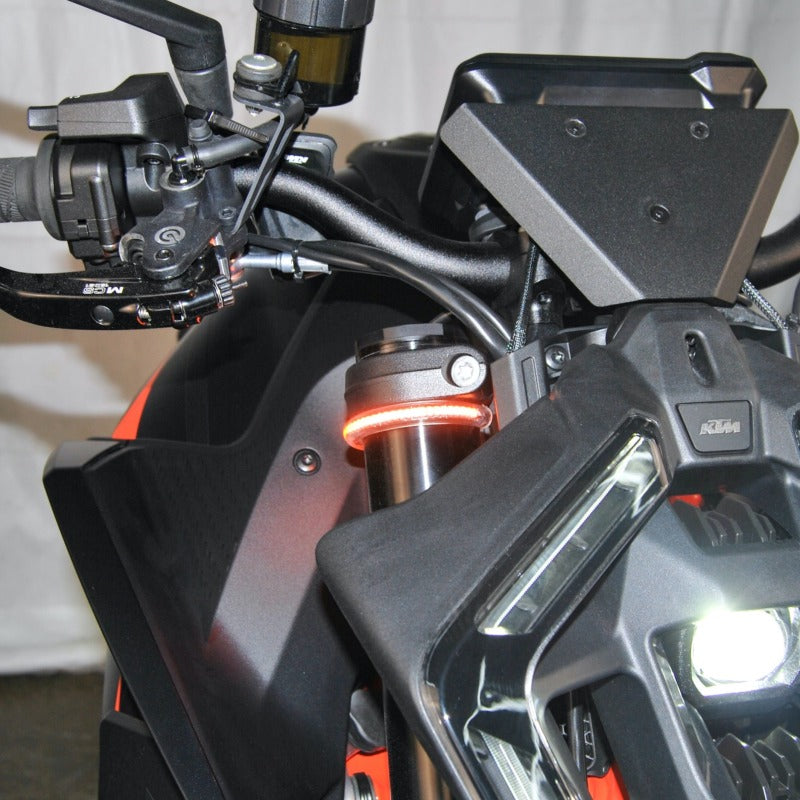 New Rage Cycles 24+ KTM 1390 Super Duke Front Turn Signals New Rage Cycles Lights Corner AXOPROS