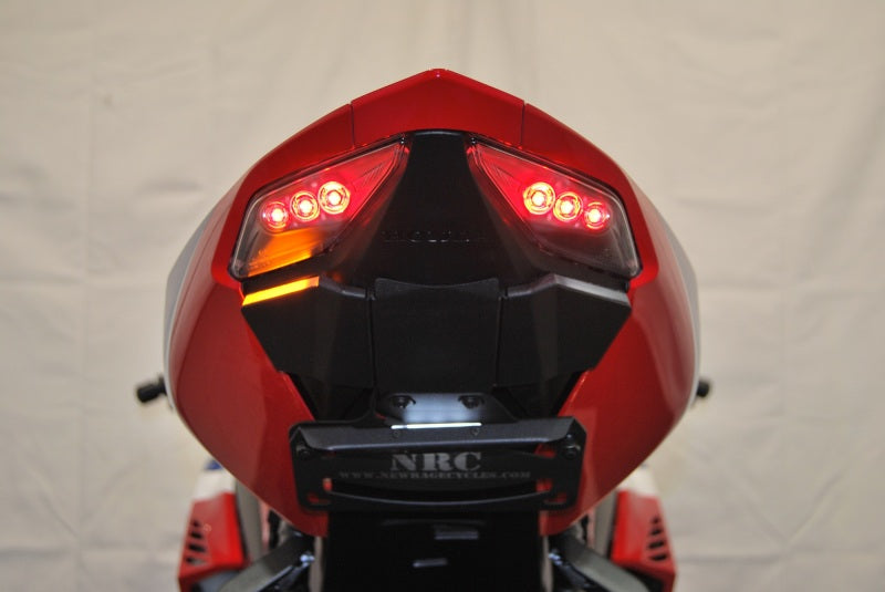 New Rage Cycles 25+ Honda CBR1000RR-R Fender Eliminator Kit - Tucked New Rage Cycles Lights Corner AXOPROS