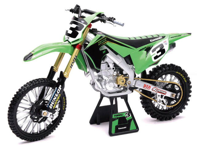 New Ray Toys Kawasaki KX450F Factory Team (Eli Tomac)/ Scale - 1:6 New Ray Toys Toys  AXOPROS