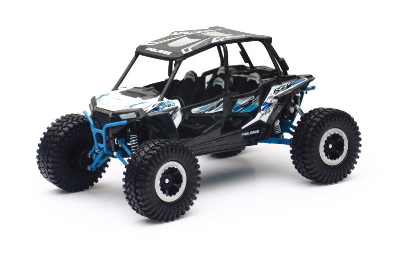 New Ray Toys Polaris RZR XP4 Rock Crawler (White Lightning)/ Scale - 1:18 New Ray Toys Toys AXOPROS