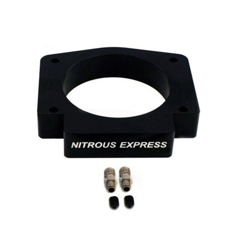 Nitrous Express 102mm 4 Bolt LS Nitrous Plate Only Nitrous Express Nitrous Plates AXOPROS
