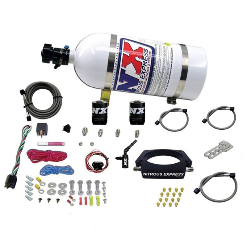 Nitrous Express 2014+ Chevrolet Corvette C7 Nitrous Plate Kit (50-300HP) w/10lb Bottle Nitrous Express Nitrous Systems AXOPROS