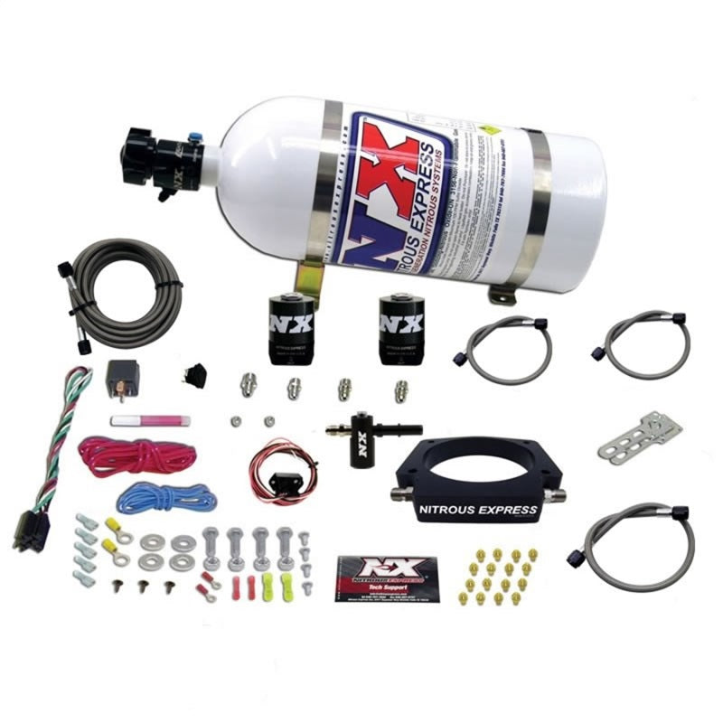 Nitrous Express 2014+ Chevrolet Corvette C7 Nitrous Plate Kit (50-300HP) w/10lb Bottle Nitrous Express Nitrous Systems AXOPROS