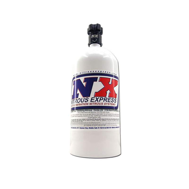 Nitrous Express 5lb Bottle w/Lightning 500 Valve (5.25 Dia x 17.64 Tall) Nitrous Express Nitrous Bottles AXOPROS