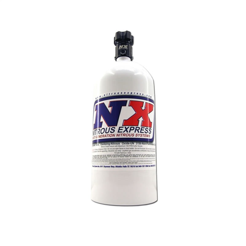 Nitrous Express 5lb Bottle w/Lightning 500 Valve (5.25 Dia x 17.64 Tall) Nitrous Express Nitrous Bottles AXOPROS