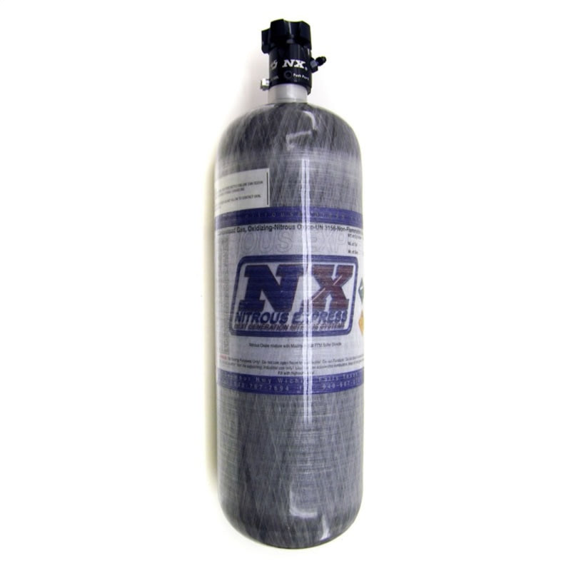 Nitrous Express Composite Bottle w/Lightning 500 Valve (6.79 Dia x 23.25 Tall) Nitrous Express Nitrous Bottles AXOPROS