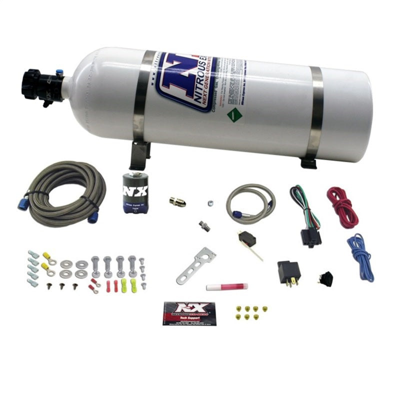 Nitrous Express Diesel Stacker 3 Nitrous Kit w/15lb Bottle Nitrous Express Nitrous Systems  AXOPROS