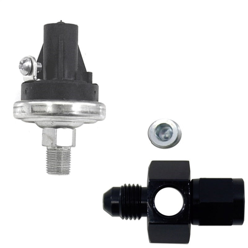 Nitrous Express EFI Fuel Pressure Safety Switch w/4AN Manifold Nitrous Express Wiring Connectors AXOPROS