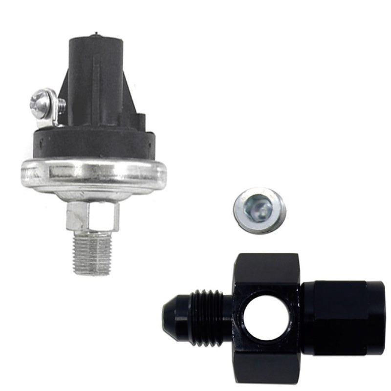 Nitrous Express EFI Fuel Pressure Safety Switch w/4AN Manifold Nitrous Express Wiring Connectors AXOPROS