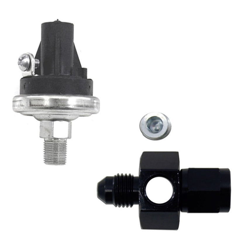 Nitrous Express EFI Fuel Pressure Safety Switch w/4AN Manifold Nitrous Express Wiring Connectors AXOPROS