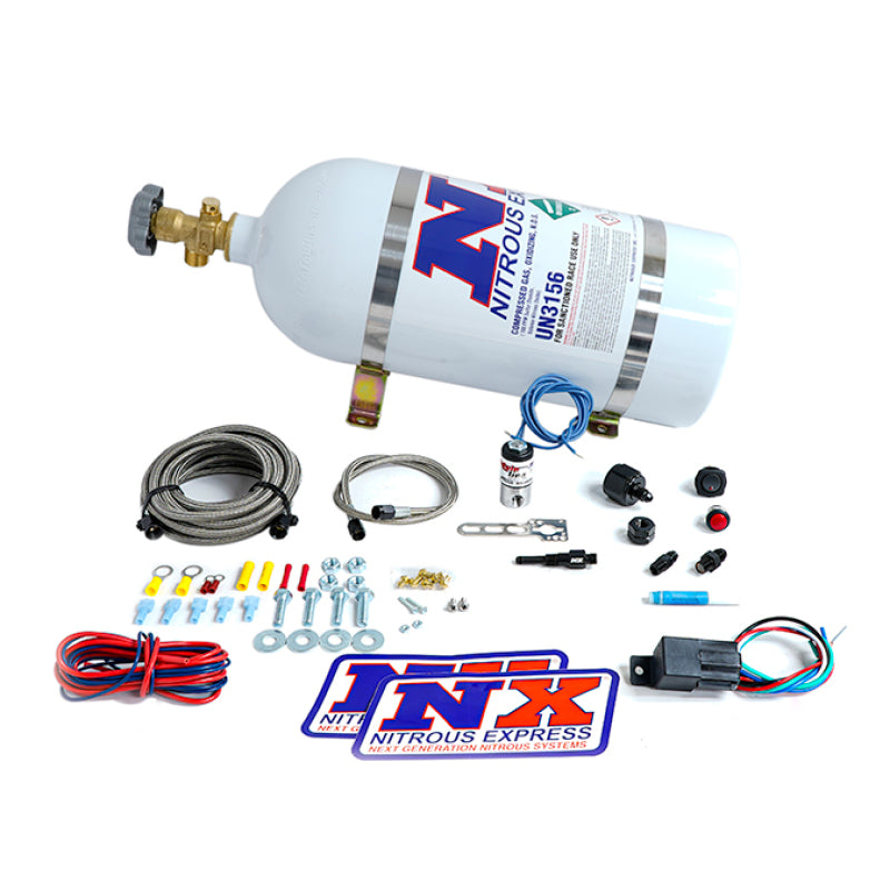Nitrous Express Mainline Instaboost Dry Nitrous System (w/10lb Bottle) Nitrous Express Nitrous Systems AXOPROS
