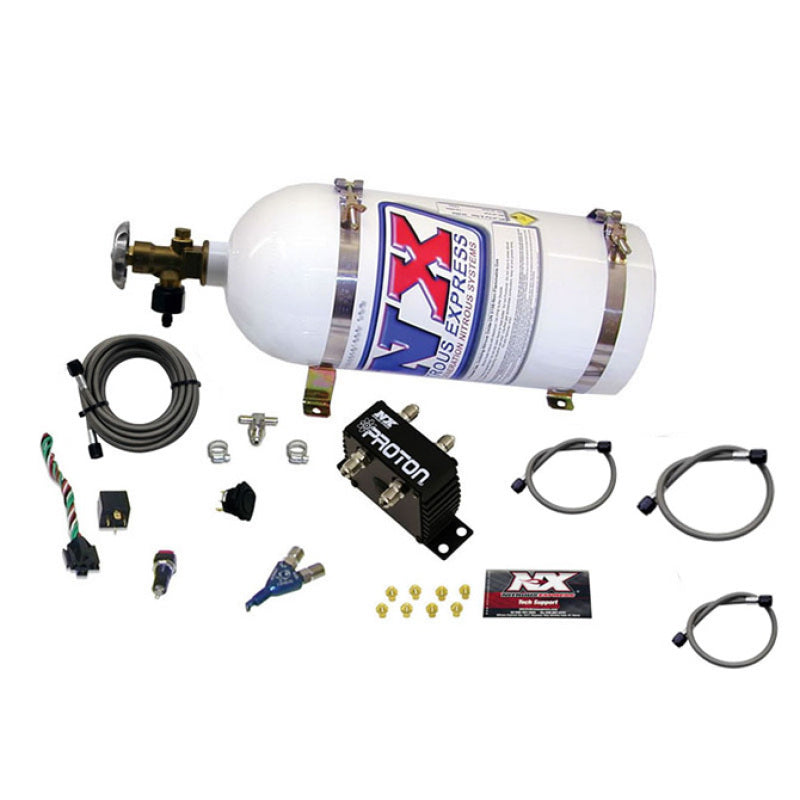 Nitrous Express Proton Series Nitrous Kit w/10lb Bottle Nitrous Express Nitrous Systems AXOPROS