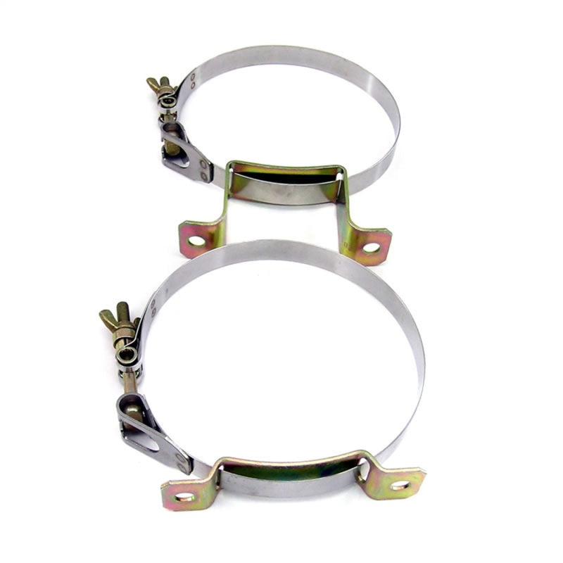 Nitrous Express Stainless Steel Bottle Brackets for 10lb/15lb Aluminum Bottles Nitrous Express Nitrous Bottle Accessories AXOPROS