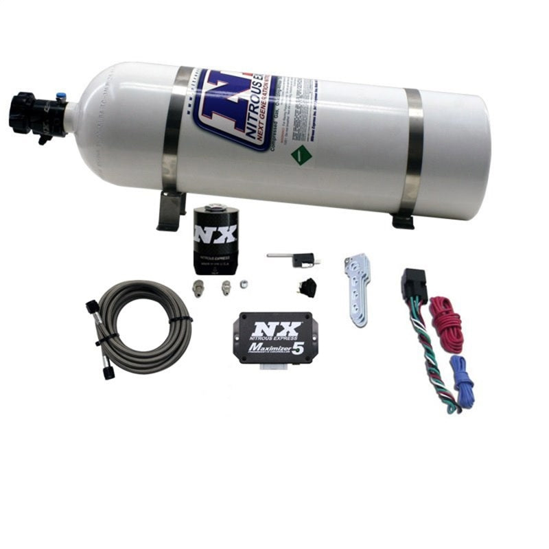 Nitrous Express Universal Diesel Nitrous Kit w/Progressive Controller/15lb Bottle Nitrous Express Nitrous Systems AXOPROS